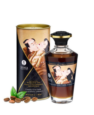 Huile chauffante latté d'amour comestible 100ml 